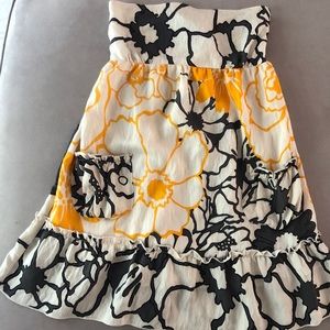 Anthropologie Fei strapless top